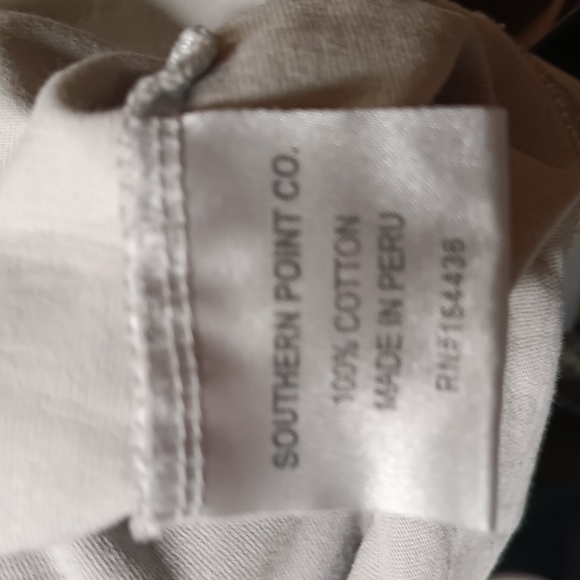 Men Southern Point Cotton  T Shirt XL - Picture 4 of 4